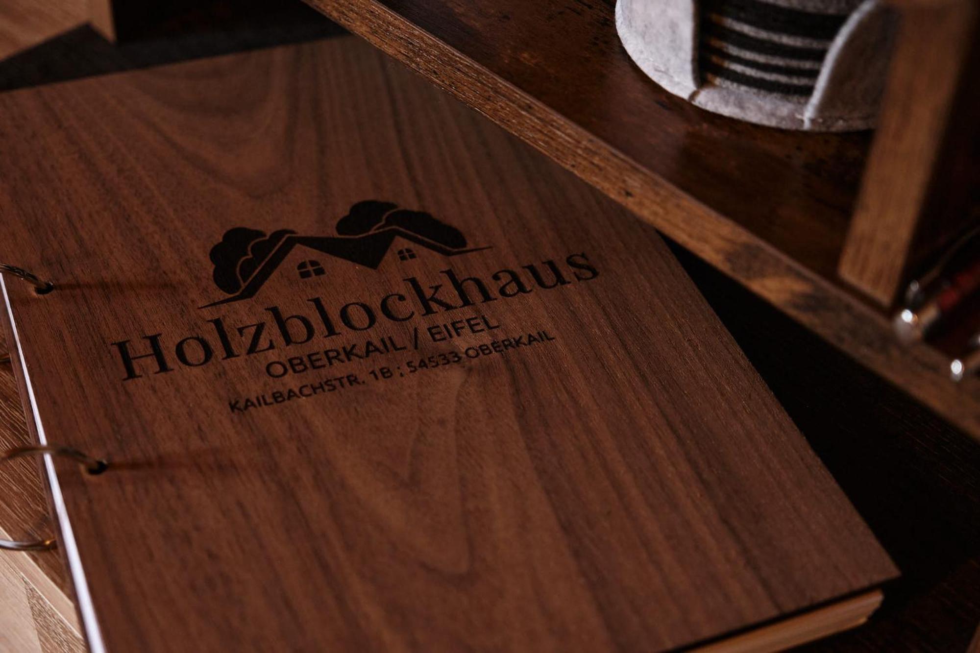فيلا Holzblockhaus, Eifel Oberkail المظهر الخارجي الصورة
