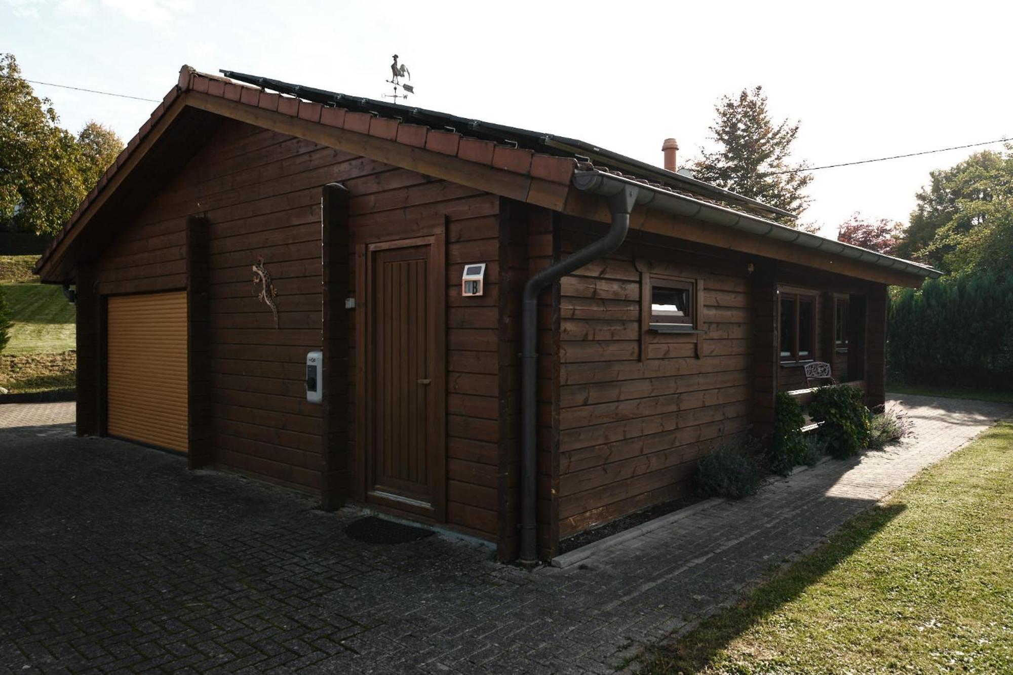 فيلا Holzblockhaus, Eifel Oberkail المظهر الخارجي الصورة